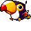 Toucan, animation 12