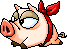 Super Ribbon Pig, animation 3
