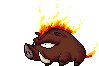 Fire Boar animation