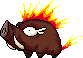Fire Boar, animation 4