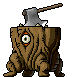 Axe Stump, animation 2