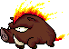 Fire Boar, animation 3