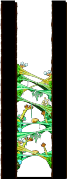 Minimap of Tree Dungeon, Forest Up North VI
