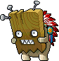 Wooden Mask animation
