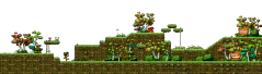 Minimap of A Split Road